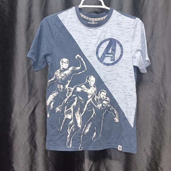 Avenger Blue Short Sleeve Tee (Has Flaw See Pics) - Picture 1 of 11
